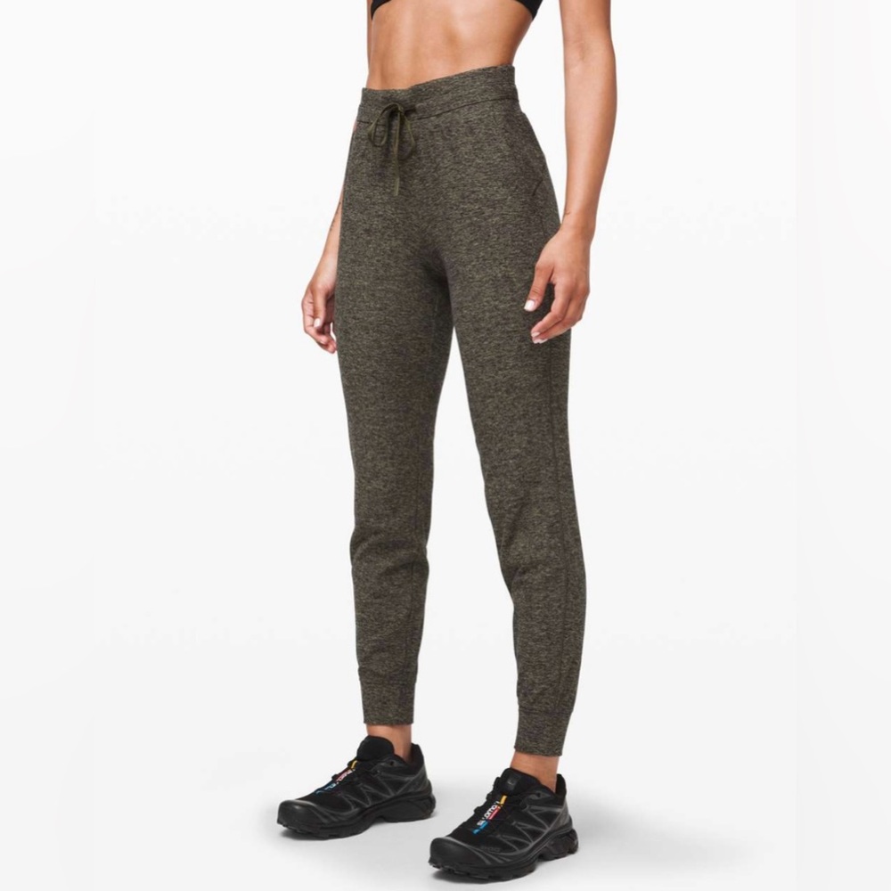 NWOT Lululemon Ready To Rulu Pant *29" Heathered Utilitarian / Black